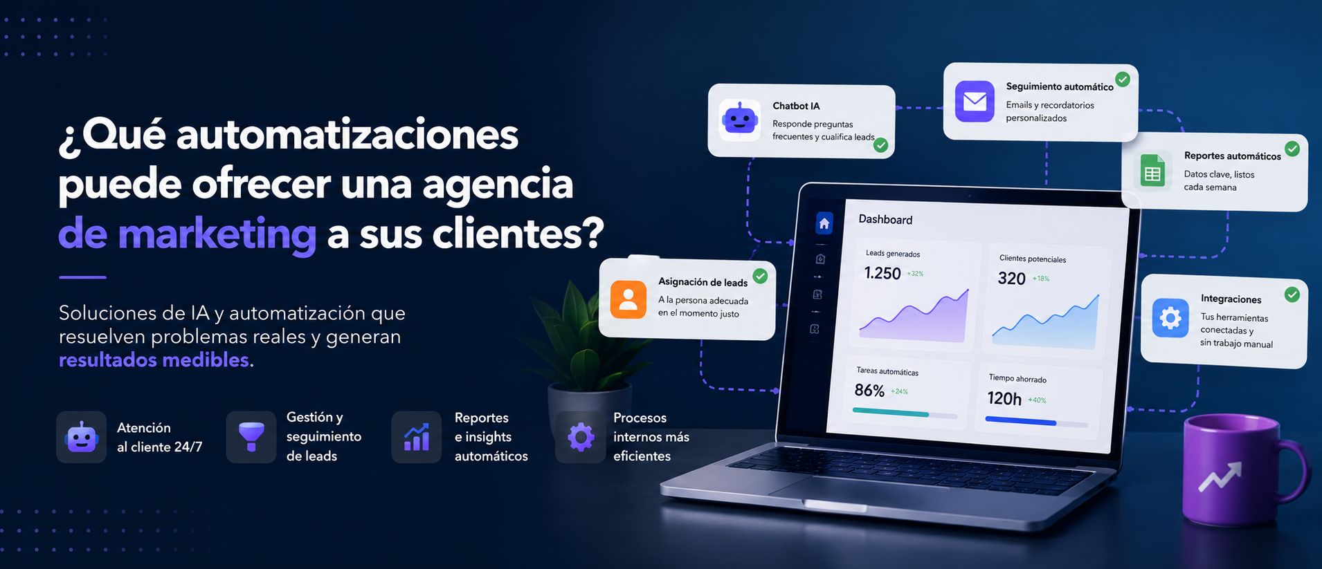¿Qué automatizaciones puede ofrecer una agencia de marketing a sus clientes?